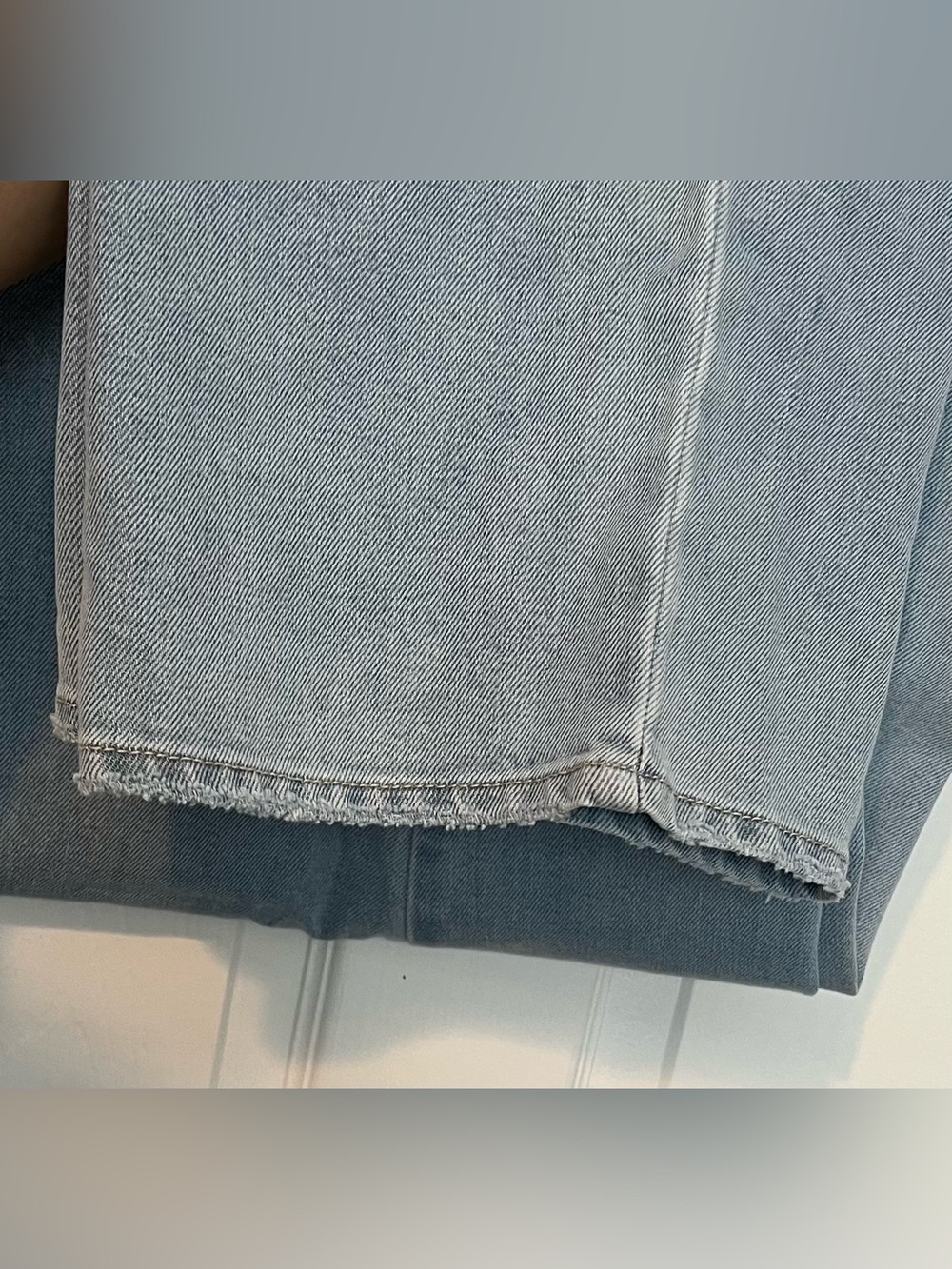 Seven7 Straight Leg Loose Fit Light Blue Women's Jeans Size 20W NWT - Picture 9 of 10